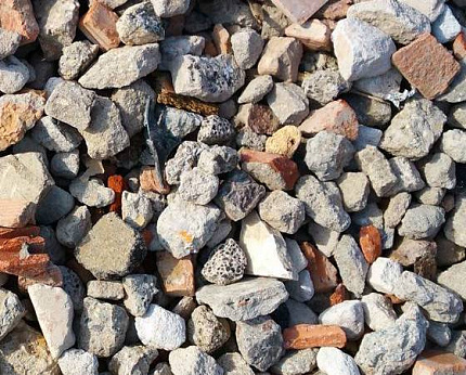 Вторичный щебень фракции 40-70