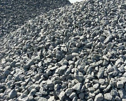 Гранитный щебень фракции 40-70