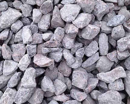 Гранитный щебень фракции 40-70